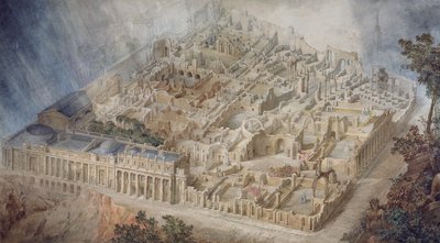 Bank of England as a Ruin by Joseph Michael Gandy